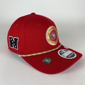 San Francisco 49ers NFL Red New Era 9Seventy Stretch Snapback Hat New